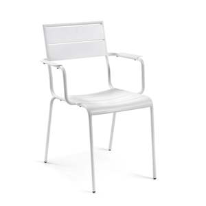 Bílá voděodolná židle La Forma Allegian