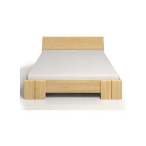 Dvoulůžková postel z borovicového dřeva SKANDICA Vestre Maxi, 200 x 200 cm