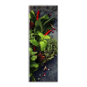 Obraz Styler Glas Kitchen Red Pepper, 30 x 80 cm
