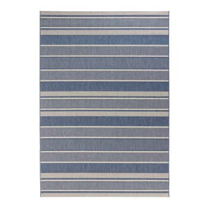 Modrý venkovní koberec NORTHRUGS Strap, 200 x 290 cm