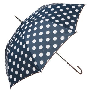 Deštník Ambiance Navy Dots, ⌀ 98 cm