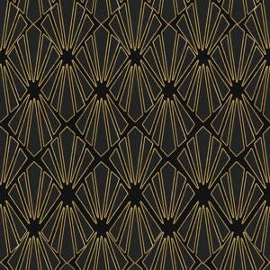 Tapeta Global Art Production Gold Geometry, 52 x 300 cm (3 role)
