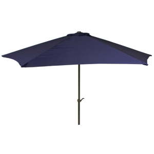 Tmavě modrý zahradní slunečník ADDU Parasol, ⌀ 300 cm