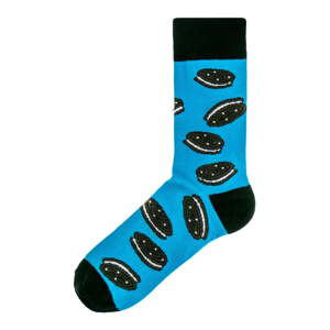 Pánské modré ponožky Funky Steps Oreo, velikost 41 - 45
