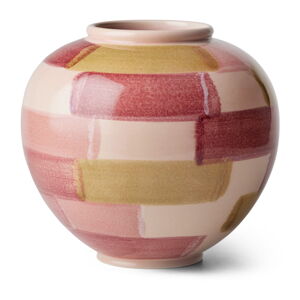 Růžová keramická váza ø 21,5 cm Canvas - Kähler Design
