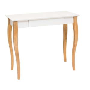 Bílý psací stůl Ragaba Lillo, délka 85 cm