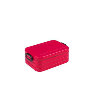 Červený box na oběd Rosti Mepal Ellipse Take a Break, 18,5 x 12 cm