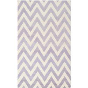 Vlněný koberec Safavieh Stella Light Purple, 243 x 152 cm