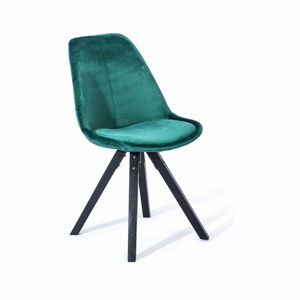 Sada 2 zelených jídelních židlí loomi.design Dima