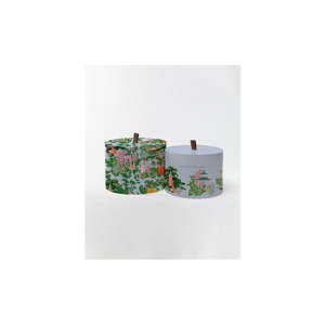Kulaté úložné krabice Surdic Round Boxes Chineserie s čínským motivem , 30 x 30 cm