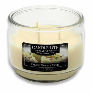 Vonná svíčka ve skle s vůní vanilky Candle-Lite, doba hoření až 40 hodin