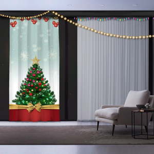 Vánoční závěs This is Christmas , 140 x 260 cm