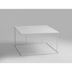 Bílý konferenční stolek Custom Form Walt, 80 x 80 cm