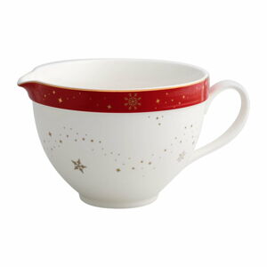 Porcelánový šálek na čaj s vánočním motivem Brandani Alleluia New Bone China, ⌀ 19 cm
