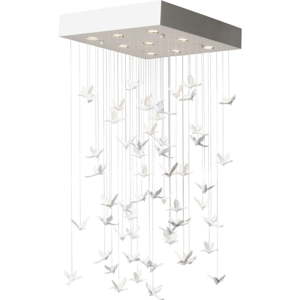 Bílé závěsné svítidlo Kare Design Birds