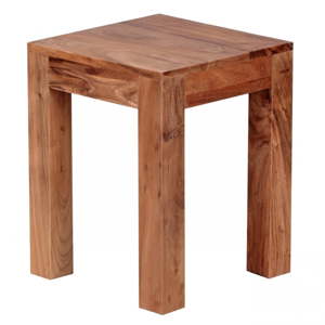 Odkládací stolek z masivního akáciového dřeva Skyport Teresa