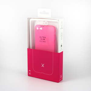 Růžový ochranný kryt pro iPhone 7 Philo Ultra Slim