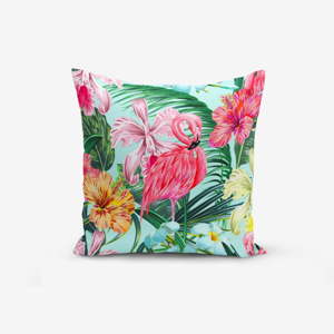 Povlak na polštář Minimalist Cushion Covers Yalnız Flamingo, 45 x 45 cm