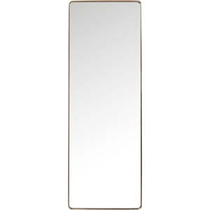 Zrcadlo s rámem v měděné barvě Kare Design Rectangular, 200 x 70 cm