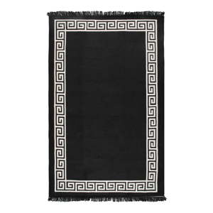 Béžovo-černý oboustranný koberec Justed, 140 x 215 cm