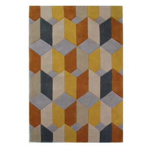 Žlutý koberec Flair Rugs Scope, 160 x 230 cm