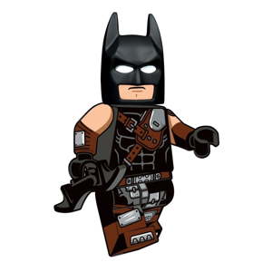 Nástěnné svítidlo se samolepkou LEGO® příběh 2 Batman
