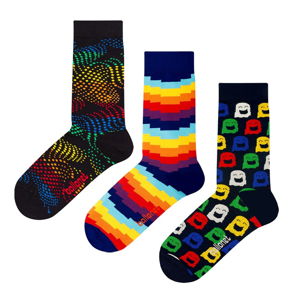Set 3 párů ponožek Ballonet Socks Ghost v dárkovém balení, velikost 36 - 40
