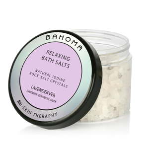 Koupelová sůl s vůní levandule a lilie Bahoma London Lavender Veil, 550 g