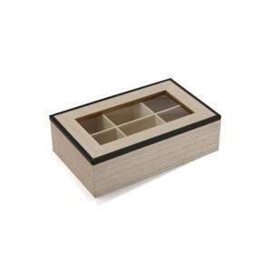 Dřevěný box na čaj Versa Erling
