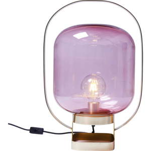 Růžová stolní lampa Kare Design Jupiter