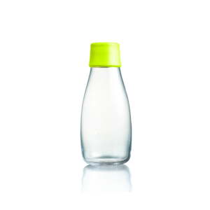 Limetková skleněná lahev ReTap s doživotní zárukou, 300 ml