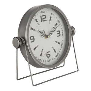 Stolní hodiny Mauro Ferretti Pull Silver, 25 x 23,5 cm