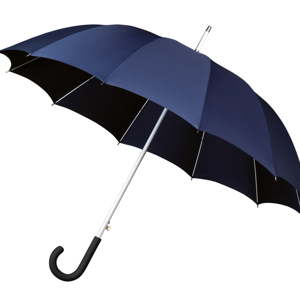 Tmavě modrý holový deštník Ambiance Marine, ⌀ 110 cm