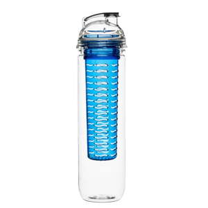 Modrá lahev s difuzérem Sagaform Fresh, 800 ml