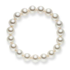 Perlový náramek Nova Pearls Copenhagen Christine, délka 19 cm