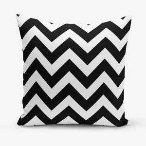 Černobílý povlak na polštář Minimalist Cushion Covers Stripes, 45 x 45 cm