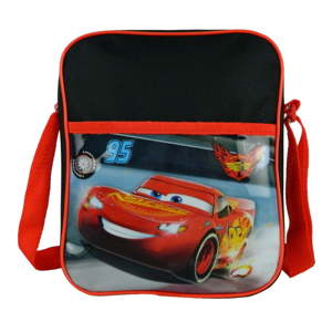 Červeno-černá dětská taška přes rameno Bagtrotter Cars