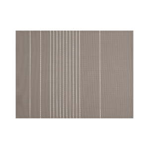 Hnědošedé prostírání Tiseco Home Studio Stripe, 45 x 33 cm