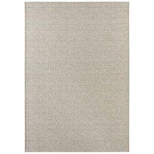 Béžovo-krémový koberec vhodný i na ven Elle Decor Bloom Croix, 160 x 230 cm