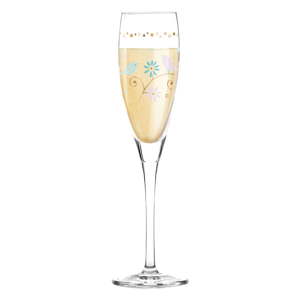 Sklenice na šampaňské z křišťálového skla Ritzenhoff Flora Waycott, 140 ml