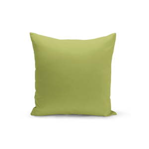 Světle zelený polštář s výplní Lisa, 43 x 43 cm