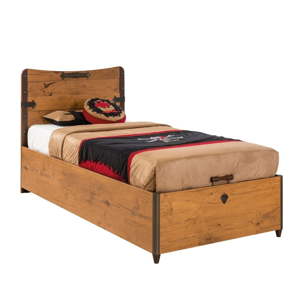 Jednolůžková postel Pirate Bed With Base, 90 x 190 cm