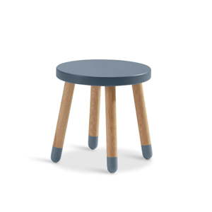 Modrá dětská stolička Flexa Play, ø 30 cm