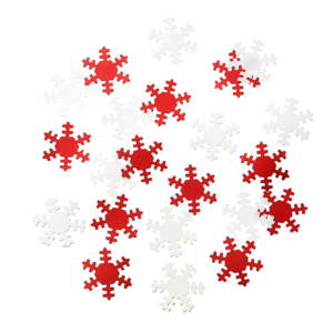 Vánoční dekorace Talking tables Snowflakes