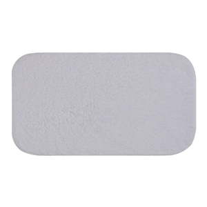 Bílá koupelnová předložka Confetti Bathmats Organic 1500, 50 x 90 cm