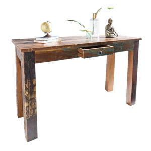 Konzolový stůl z recyklovaného mangového dřeva Skyport KALKUTTA, 120 x 50 cm