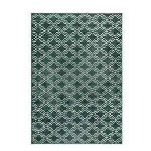 Zelený koberec White Label Feike, 160 x 230 cm