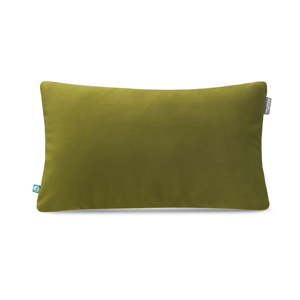 Zelený povlak na polštář Mumla Velour, 30 x 50 cm