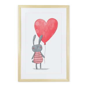Obraz Tanuki Rabbit Heart, 60 x 40 cm