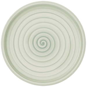 Zeleno-bílý porcelánový talíř Villeroy & Boch Artesano Nature, 22 cm